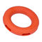 Tall Tails Goat Ring Orange Dog Toy 5″