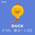 Fabdog Duck Floatie Dog Toy