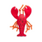 Fabdog Floatie Lobster Dog Toy
