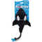 Fabdog Floatie Whale Orca Dog Toy