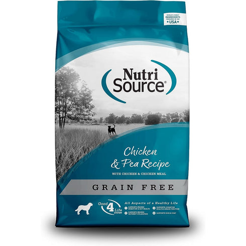 NutriSource Grain Free Chicken & Pea Dry Dog Food 26lb - Poudre Pet and Feed Supply