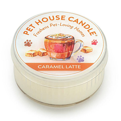 Pet House Caramel Latte Mini Candle poudrefeed.com