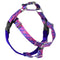 2 Hounds Design Freedom No-Pull Dog Harness - Large 1" x 28-32" - Neon Sunrise Pink Plaid