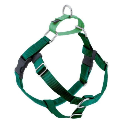 2 Hounds Design Freedom No-Pull Dog Harness - Large 1" x 28-32" - Kelly Green