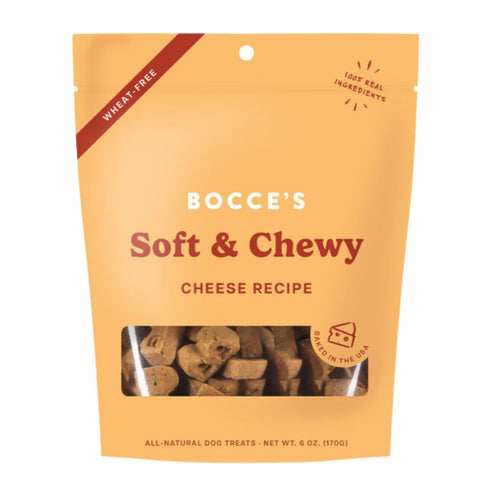 Bocce's Cheese Soft & Chewy Dog Treats 6oz - Poudre Pet & Feed Supply