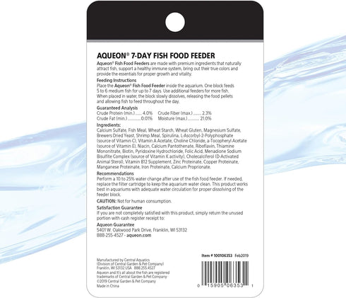 Aqueon Vacation Feeders 7 Day