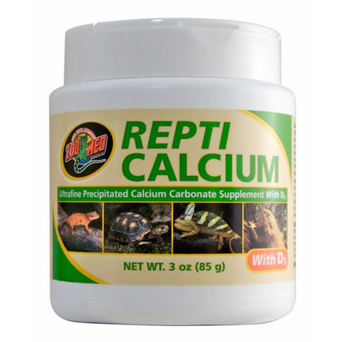 Zoo Med Repti Calcium with Vitamin D3 Reptile Supplement 3oz - Poudre Pet & Feed Supply