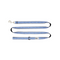 RC PETS Dog Leash, Rebel Blue, 1"X6" - Poudre Pet and Feed Supply