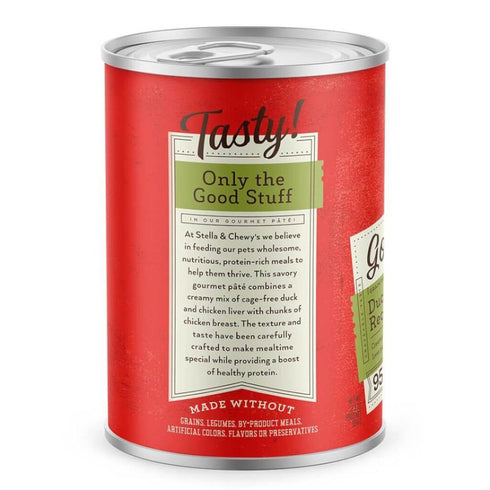 Stella & Chewy's Gourmet Duck Chicken Pate Wet Dog Food 12.5oz poudrefeed.com 2