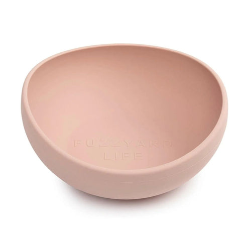 FuzzYard Life Silicone Bowl Soft Blush Medium Poudre Pet & Feed Supply