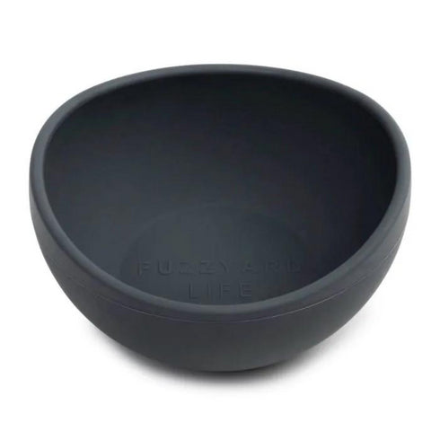 FuzzYard Life Silicone Bowl for Pets - Slate Grey Large