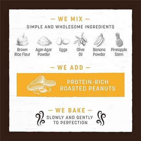 Earth Animal No-Hide Penut Butter Chews Dog Treats 11" 2pk