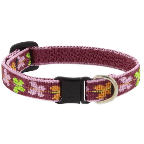 Lupine MicroBatch Safety Cat Collar 1/2" x 8"-12" Spring Blush - Poudre Pet & Feed Supply