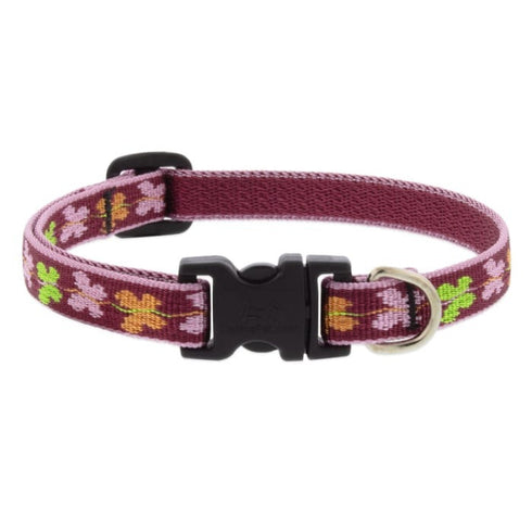 Lupine MicroBatch Dog Collar 1/2" x 8"-12" Spring Blush - Poudre Pet & Feed Supply