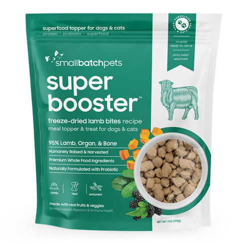 SmallBatch Freeze Dried Super Booster Lamb Cat & Dog Treats 7oz - Poudre Pet & Feed Supply