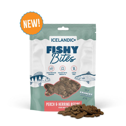 Icelandic+ Fishy Bites Dog Treats 2oz - Poudre Pet & Feed Supply