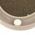 Turbo Scratcher Eco With Rolling Ball Cat Toy Grey - Poudre Pet & Feed Supply 5