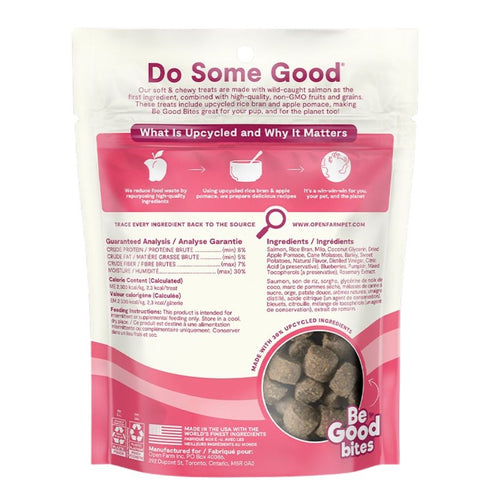 Open Farm Be Good Bites Wild-Caught Salmon Recipe Dog Treats 6oz - Poudre Pet & Feed Supply 2