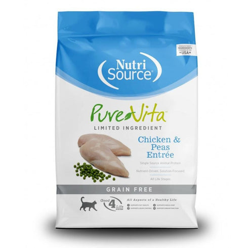 PureVita Grain Free Chicken & Peas Limited Ingredient Cat Food 12lb - Poudre Pet & Feed Supply