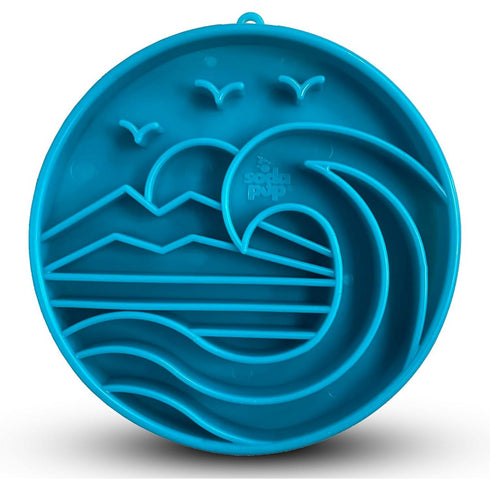 SodaPup EBowl Baja Slow Feeder Tray for Dogs Sea Foam - Poudre Pet & Feed Supply