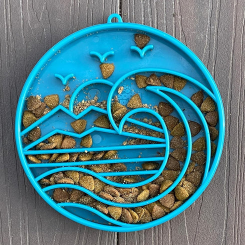 SodaPup EBowl Baja Slow Feeder Tray for Dogs Sea Foam - Poudre Pet & Feed Supply 2