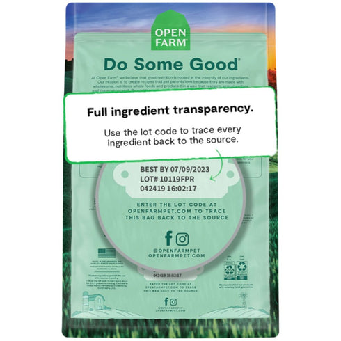 Open Farm Goodbowl Harvest Chicken & Brown Rice Dry Dog Food 22lb - Poudre Pet & Feed Supply 3