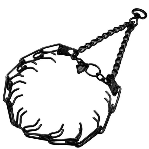 Herm. Sprenger Ultra-Plus Black Dog Prong Collar 52B 18" - Poudre Pet & Feed Supply