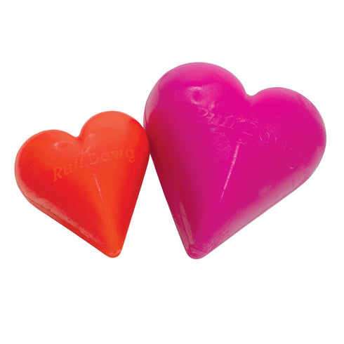 Ruff Dawg Hart Dog Toys Small Assorted - Poudre Pet & Feed Supply