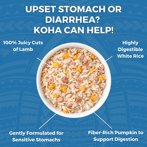 Koha Limited Ingredient Bland Diet Lamb & White Rice Wet Dog Food 12.5oz - Poudre Pet & Feed Supply 2