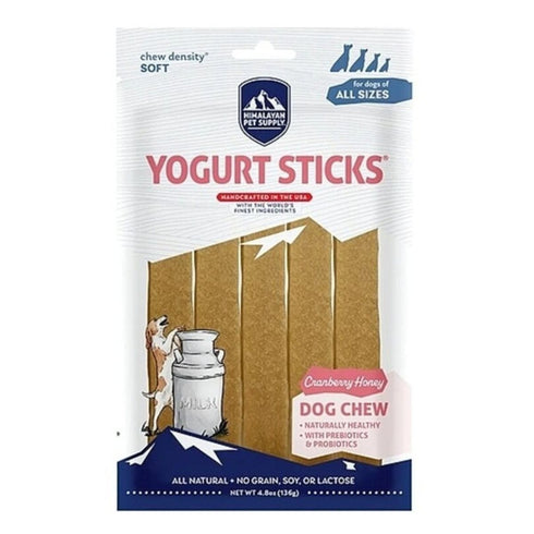 Himalayan Pet Dog Chew Yogurt Cranberry Honey Dog Treats 4.8oz - Poudre Pet & Feed Supply