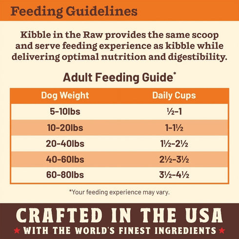 Primal Canine Beef Recipe Kibble in the Raw, 9-lb