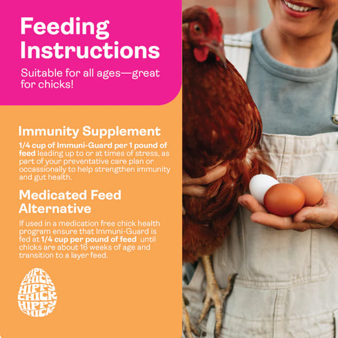Hippy Chick Immuni-Guard Chicken Supplement - 1.5lb Bag
