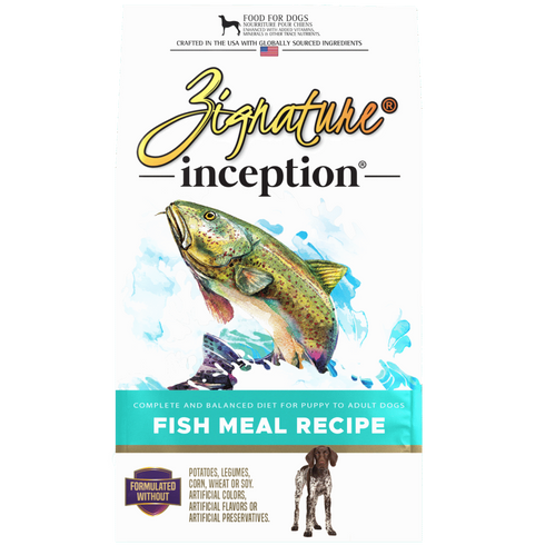 Inception Dry Dog Food - Fish - 27lb Bag