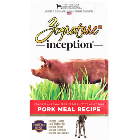 Inception Dry Dog Food - Pork - 4lb Bag