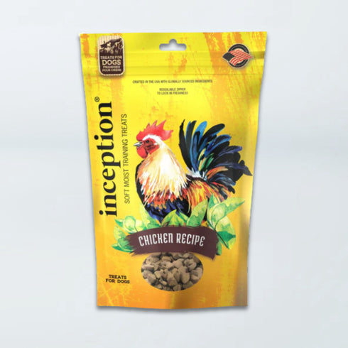 Inception Soft & Chewy Dog Treats - Chicken - 4oz Bag