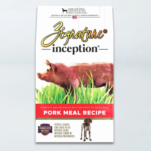 Inception Dry Dog Food - Pork - 4lb Bag