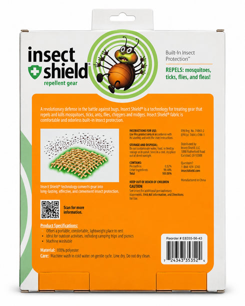 Insect Shield Blanket Medium Green