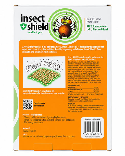 Insect Shield Blanket Medium Orange