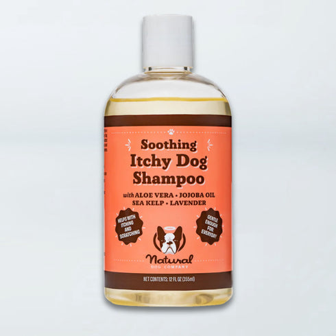 Natural Dog Company Itchy Dog Shampoo For Dogs - 12oz Pump Bottle