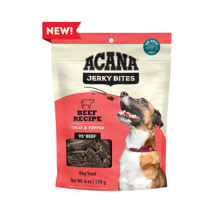 Acana Jerky Bites Soft Dog Treats - 95% Beef - 6oz Pouch