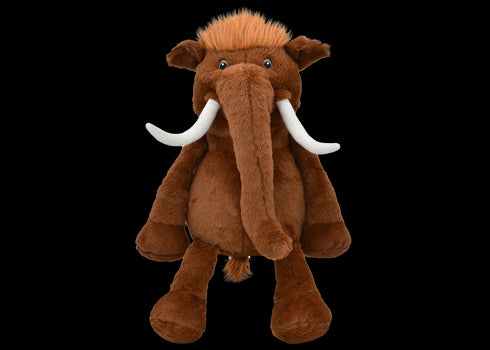 Multipet Mammoth or Sabretooth Tiger Plush Dog Toy - Assorted Colors/Types