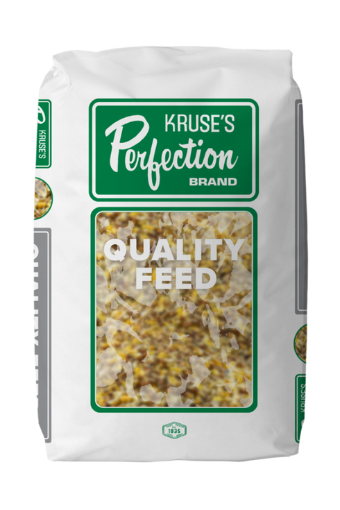 Kruse's Perfection Cracked Corn Livestock Supplemental Feed - 50lb Bag