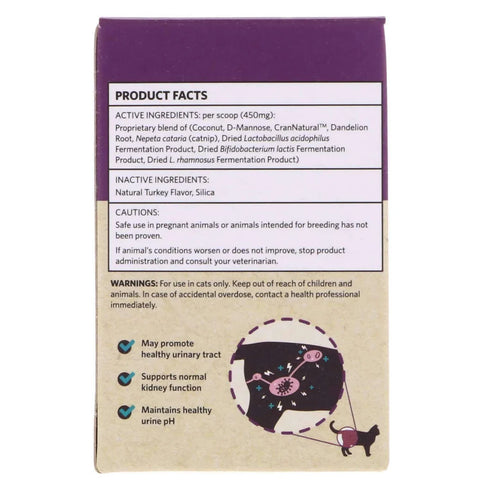 Meowbiotics Kitty P. Freely Probiotic For Cats - Turkey & Cranberry - 0.5oz Bottle of Powder