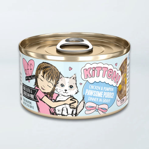 Weruva BFF Kitten Wet Cat Food - Chicken & Pumpkin Pawsome Purrs - 2.8oz Can