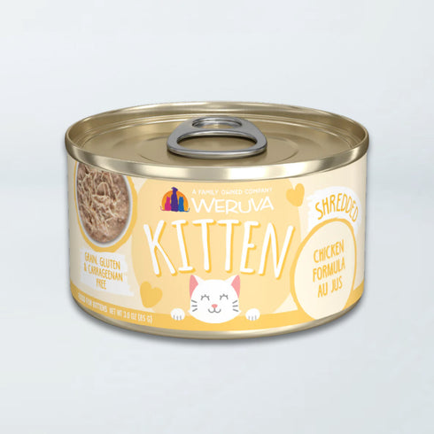 Weruva Kitten Wet Cat Food - Chicken in Au Jus - 3oz Can
