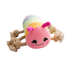 Snugarooz Knot-A-Piller Plush Dog Toy