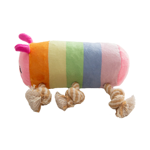 Snugarooz Knot-A-Piller Plush Dog Toy