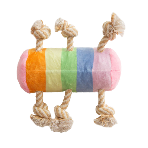 Snugarooz Knot-A-Piller Plush Dog Toy