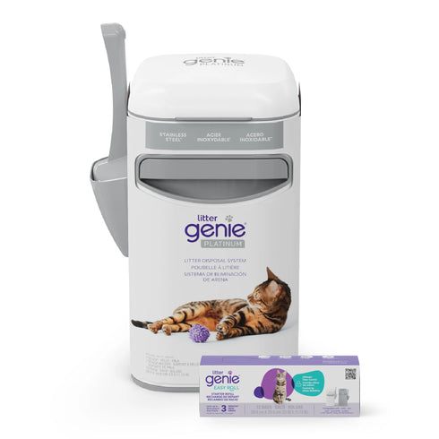 Litter Genie Platinum Pail Cat Litter Trash Can