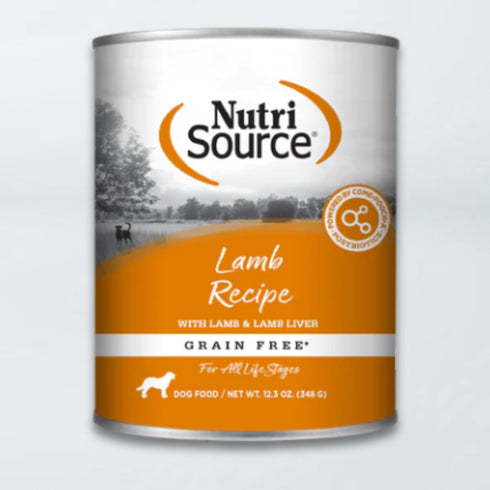 NutriSource Grain Free Wet Dog Food - Lamb - 13oz Can